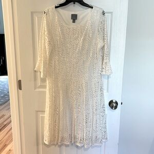 Lacey White Dress